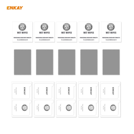 5 PCS ENKAY Hat-Prince 0.26mm 9H 2.5D Curved Edge Tempered Glass Film, For LG K42 / K52 / K62, For Huawei P Smart 2021, For Xiaomi Redmi K30s Ultra, For Xiaomi Poco M3, For Motorola Moto G 5G, For OnePlus 8T, For OnePlus Nord N10 5G��������������������...