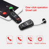 F920 CSR4.1 Retractable Cable Caller Vibration Reminder Anti-theft Bluetooth Headset, Black, White, Gold, Silver, Gray