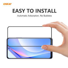 ENKAY Hat-Prince Anti-drop Full Glue Tempered Glass Full Screen Film Anti-fall Protector