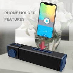 New Rixing NR4023 TWS Wireless Stereo Bluetooth Speaker, Support TF Card & MP3 & FM & Hands-free Call & 3.5mm AUX