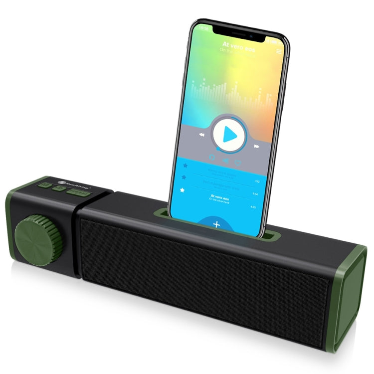 New Rixing NR4023 TWS Wireless Stereo Bluetooth Speaker, Support TF Card & MP3 & FM & Hands-free Call & 3.5mm AUX