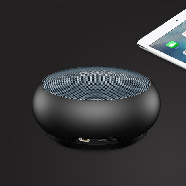 EWA A110 IPX5 Waterproof Portable Mini Metal Wireless Bluetooth Speaker Supports 3.5mm Audio & 32GB TF Card & Calls