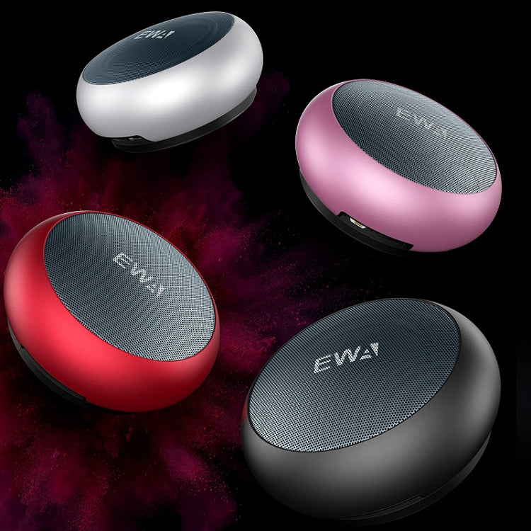 EWA A110 IPX5 Waterproof Portable Mini Metal Wireless Bluetooth Speaker Supports 3.5mm Audio & 32GB TF Card & Calls