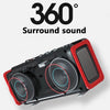 T&G TG174 TWS Mmirror Bluetooth Speaker, Support Alarm Clock / Time & Temperature Display / Micro SD Card / FM / MP3