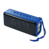 T&G TG174 TWS Mmirror Bluetooth Speaker, Support Alarm Clock / Time & Temperature Display / Micro SD Card / FM / MP3