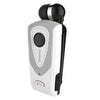 F930 CSR4.1 Retractable Cable Caller Vibration Reminder Anti-theft Bluetooth Headset, Black, White, Gold, Silver