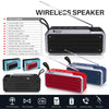 NewRixing NR4018FM TWS Portable Stereo Bluetooth Speaker, Support TF Card / FM / 3.5mm AUX / U Disk / Hands-free Call