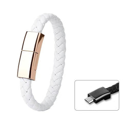 XJ-26 2.4A USB to Micro USB Creative Bracelet Data Cable, Cable Length: 22.5cm, XJ-26 Micro USB, 22.5cm Micro USB