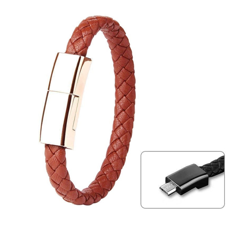 XJ-26 2.4A USB to Micro USB Creative Bracelet Data Cable, Cable Length: 22.5cm, XJ-26 Micro USB, 22.5cm Micro USB