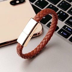 XJ-26 2.4A USB to Micro USB Creative Bracelet Data Cable, Cable Length: 22.5cm, XJ-26 Micro USB, 22.5cm Micro USB