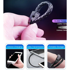 XJ-26 2.4A USB to Micro USB Creative Bracelet Data Cable, Cable Length: 22.5cm, XJ-26 Micro USB, 22.5cm Micro USB