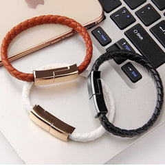 XJ-26 2.4A USB to Micro USB Creative Bracelet Data Cable, Cable Length: 22.5cm, XJ-26 Micro USB, 22.5cm Micro USB