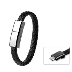 XJ-26 2.4A USB to Micro USB Creative Bracelet Data Cable, Cable Length: 22.5cm, XJ-26 Micro USB, 22.5cm Micro USB