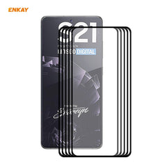 For Samsung Galaxy S30 ENKAY Hat-Prince Full Glue 0.26mm 9H 2.5D Tempered Glass Full Coverage Film Support Fingerprint Unlock, For Samsung Galaxy S21 5G (1 PC), 2pcsFor Samsung Galaxy S21 5G (2pcs), For Samsung Galaxy S21 5G (5pcs)���������������������...
