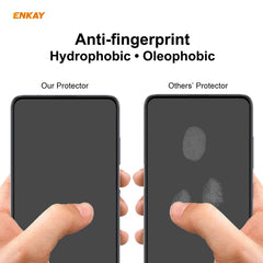 ENKAY Hat-Prince Full Glue 0.26mm 9H 2.5D Tempered Glass Full Coverage Film, For Huawei Nova 8 SE, For Samsung Galaxy A12 (1 PC), For OnePlus Nord N10 5G, For OnePlus Nord N100