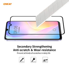 10 PCS ENKAY Hat-Prince Full Glue 0.26mm 9H 2.5D Tempered Glass Full Coverage Film, For Huawei Nova 8 SE, For Samsung Galaxy A12, For OnePlus Nord N10 5G, For OnePlus Nord N100