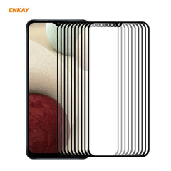 10 PCS ENKAY Hat-Prince Full Glue 0.26mm 9H 2.5D Tempered Glass Full Coverage Film, For Huawei Nova 8 SE, For Samsung Galaxy A12, For OnePlus Nord N10 5G, For OnePlus Nord N100