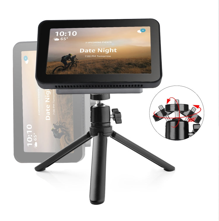 For Smart Speaker With Screen Echo Show 8 With Magnetic 360 Degrees Adjustable Rotating Holder Set, For Echo Show 8