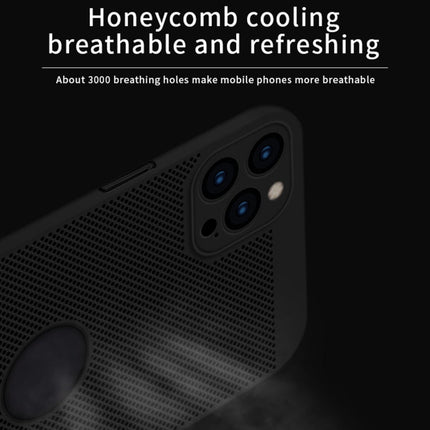 MOFi Honeycomb Texture Breathable PC Shockproof Protective Back Cover Case, For iPhone 12 Pro Max, For iPhone 12 mini, For iPhone 12, For iPhone 12 Pro