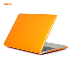 ENKAY 3 in 1 Crystal Laptop Protective Case + EU Version TPU Keyboard Film + Anti-dust Plugs Set for MacBook Pro 13.3 inch A1706 / A1989 / A2159 (with Touch Bar), For MacBook Pro 13.3 inch A1706 (with Touch Bar)