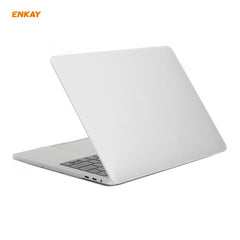 ENKAY 3 in 1 Matte Laptop Protective Case + US Version TPU Keyboard Film + Anti-dust Plugs Set for MacBook Pro 13.3 inch A1706 / A1989 / A2159 (with Touch Bar), For MacBook Pro 13.3 inch A1706 (with Touch Bar)