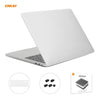 ENKAY 3 in 1 Matte Laptop Protective Case + US Version TPU Keyboard Film + Anti-dust Plugs Set for MacBook Pro 13.3 inch A1706 / A1989 / A2159 (with Touch Bar), For MacBook Pro 13.3 inch A1706 (with Touch Bar)