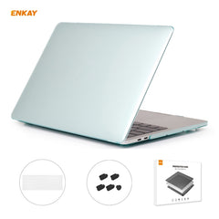 ENKAY 3 in 1 Crystal Laptop Protective Case + US Version TPU Keyboard Film + Anti-dust Plugs Set for MacBook Pro 15.4 inch A1707 & A1990 (with Touch Bar), For MacBook Pro 15.4 inch A1707 (with Touch Bar)