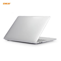 ENKAY 3 in 1  Crystal Laptop Protective Case + EU Version TPU Keyboard Film + Anti-dust Plugs Set for MacBook Pro 15.4 inch A1707 & A1990 (with Touch Bar), For MacBook Pro 15.4 inch A1707 (with Touch Bar)