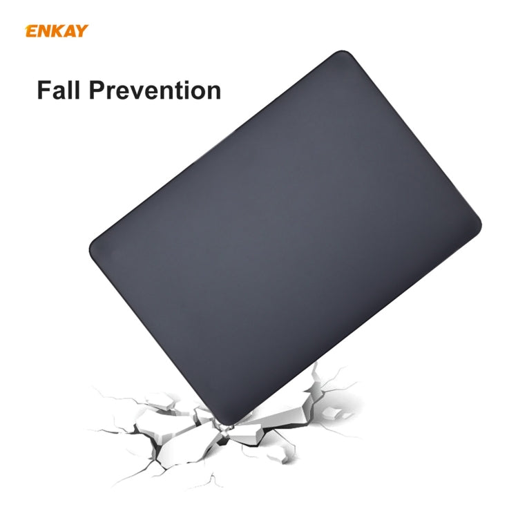 ENKAY 3 in 1 Matte Laptop Protective Case + US Version TPU Keyboard Film + Anti-dust Plugs Set for MacBook Air 13.3 inch A2179 & A2337 (2020), For MacBook Air 13.3 inch A2179 (2020)