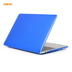 ENKAY 3 in 1 Crystal Laptop Protective Case + EU Version TPU Keyboard Film + Anti-dust Plugs Set for MacBook Pro 16 inch A2141 (with Touch Bar), For MacBook Pro 16 inch A2141 (with Touch Bar)