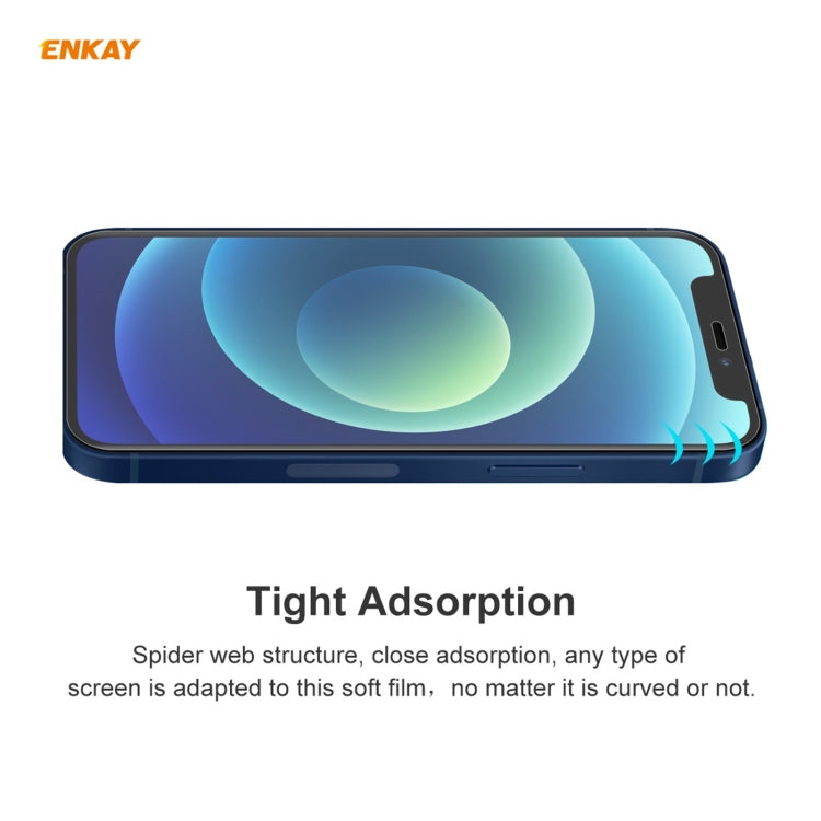 5 PCS ENKAY Hat-Prince 0.1mm 3D Full Screen Protector Explosion-proof Hydrogel Film, For iPhone 12 mini, For iPhone 12 / 12 Pro, For iPhone 12 Pro Max