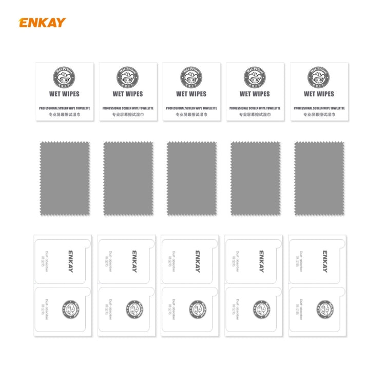 5 PCS ENKAY Hat-Prince 0.1mm 3D Full Screen Protector Explosion-proof Hydrogel Film, For iPhone 12 mini, For iPhone 12 / 12 Pro, For iPhone 12 Pro Max