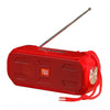 T&G TG280 Solar Power Charging Bluetooth Speakers with Flashlight, Support TF Card / FM / 3.5mm AUX / U Disk / Hands-free Call