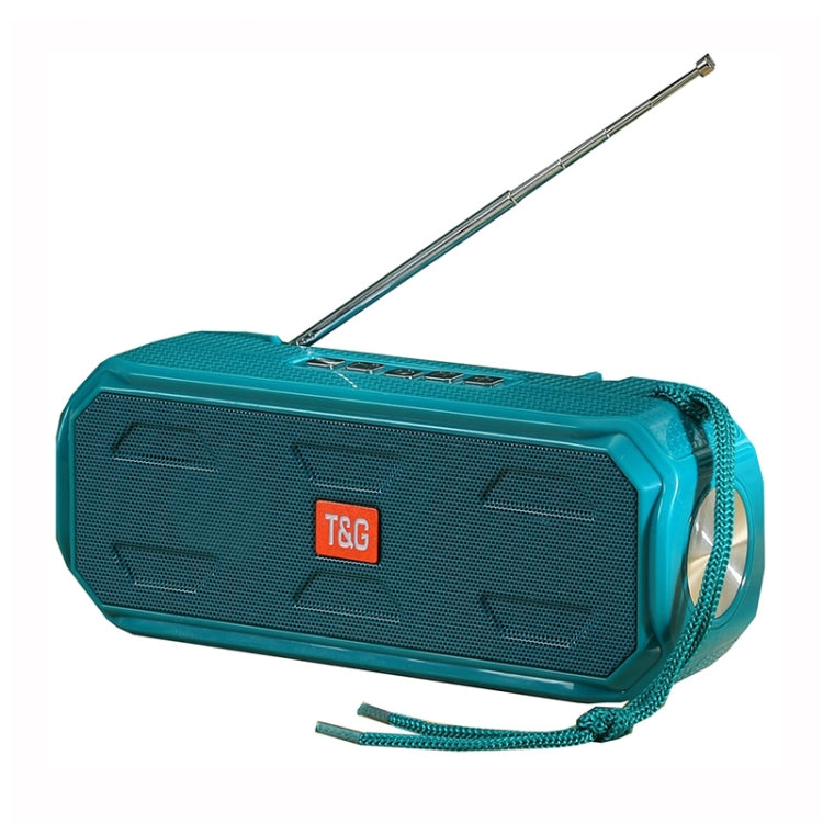 T&G TG280 Solar Power Charging Bluetooth Speakers with Flashlight, Support TF Card / FM / 3.5mm AUX / U Disk / Hands-free Call