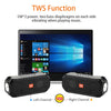 T&G TG280 Solar Power Charging Bluetooth Speakers with Flashlight, Support TF Card / FM / 3.5mm AUX / U Disk / Hands-free Call