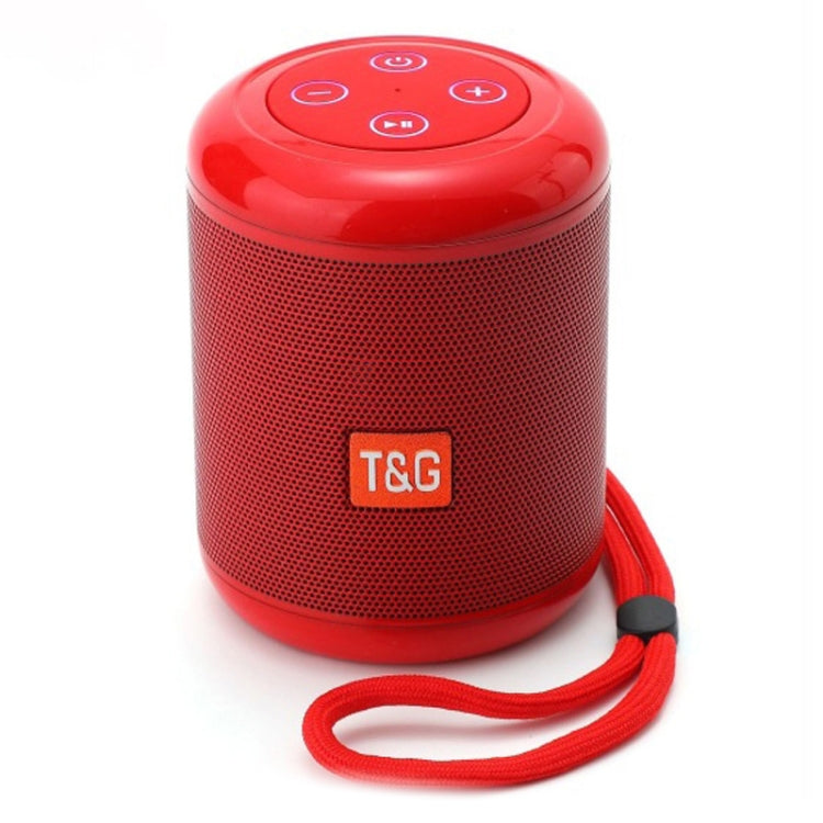 T&G TG519 TWS HiFi Portable Bluetooth Speaker Subwoofer Outdoor Wireless Column Speakers Support TF Card / FM / 3.5mm AUX / U Disk / Hands-free Call