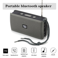 T&G TG282 Portable Bluetooth Speakers with Flashlight, Support TF Card / FM / 3.5mm AUX / U Disk / Hands-free Call