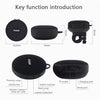 S360 Portable Outdoor Bikes Bluetooth Speaker IPX7 Waterproof  Dust-proof Shockproof Speaker, Support TF