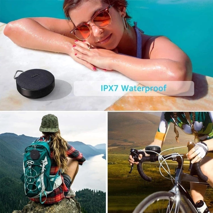 S360 Portable Outdoor Bikes Bluetooth Speaker IPX7 Waterproof  Dust-proof Shockproof Speaker, Support TF