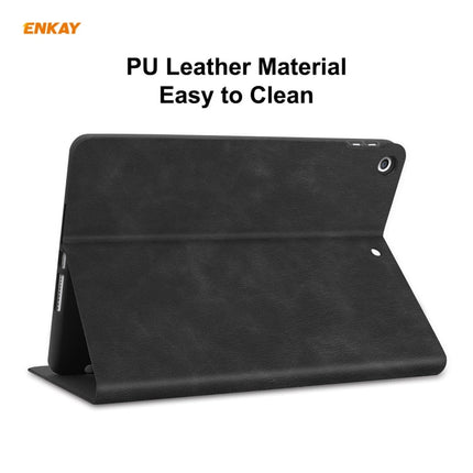 ENKAY ENK-8023 Cow Texture PU Leather + TPU Smart Case with Pen Slot for iPad 10.2 (2020 / 2019), For iPad 10.2 2021 / 2020 / 2019