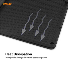 ENKAY ENK-8027 Texture Cow PU Leather + TPU Smart Case for Samsung Galaxy Tab A7 10.4 2020 T500 / T505, For Samsung Galaxy Tab A7 10.4 2020 T500