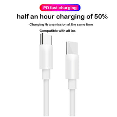 XJ-50 PD 120W 5A USB-C / Type-C to USB-C / Type-C Fast Charging Data Cable, Cable Length: 1m, 1m