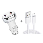 with 8 Pin Cable / White