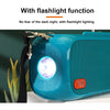 T&G TG613 TWS Solar Portable Bluetooth Speakers with LED Flashlight, Support TF Card / FM / AUX / U Disk