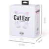 P28 Cat Ear Wired Headphone Muisc Stereo Headset with Microphone