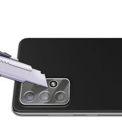 2PCS mocolo 0.15mm 9H 2.5D Round Edge Rear Camera Lens Tempered Glass Film, For Samsung Galaxy A52, For Samsung Galaxy A72