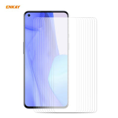 10 PCS ENKAY Hat-Prince 0.26mm 9H 2.5D Curved Edge Tempered Glass Film, For Redmi Note 10 / Note 10S, For Redmi Note 10 Pro / Note 10 Pro Max, For OnePlus 9 / 9R, For Huawei P50