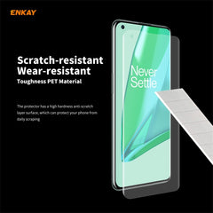 For OnePlus 9 Pro ENKAY Hat-Prince 3D Full Screen PET Curved Hot Bending HD Screen Protector Soft Film, 1 PCS, 2 PCS, 5 PCS, 10 PCS