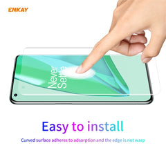 For OnePlus 9 Pro ENKAY Hat-Prince 3D Full Screen PET Curved Hot Bending HD Screen Protector Soft Film, 1 PCS, 2 PCS, 5 PCS, 10 PCS