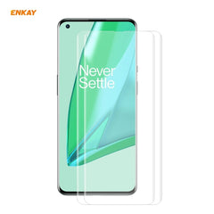 For OnePlus 9 Pro ENKAY Hat-Prince 3D Full Screen PET Curved Hot Bending HD Screen Protector Soft Film, 1 PCS, 2 PCS, 5 PCS, 10 PCS